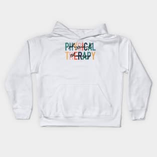 Physical Therapy Funny Physical Therapist therapist Kids Hoodie